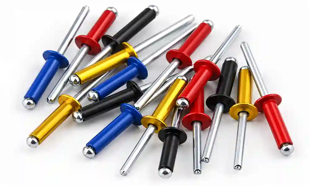Marson® Klik-Fast® Open End AB4-4AV-BR-500 Open End Blind Rivet; 1/8 Inch (0.125 Inch), (0.188 - 0.250 Inch Grip), Button Head, Aluminum, Brown, 500 Pack